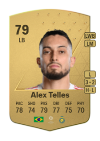 Alex Telles Common 79 Overall Rating