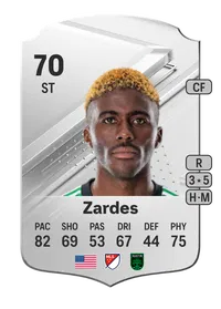 Gyasi Zardes Rare 70 Overall Rating