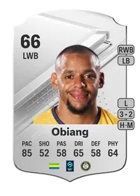 Johann Obiang Rare 66 Overall Rating