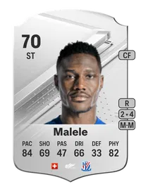 Cephas Malele Rare 70 Overall Rating