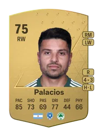 Sebastián Palacios Common 75 Overall Rating