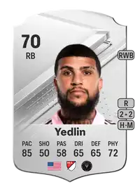 DeAndre Yedlin Rare 70 Overall Rating