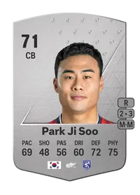 Park Ji Soo Common 71 Overall Rating