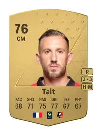 Flavien Tait Common 76 Overall Rating