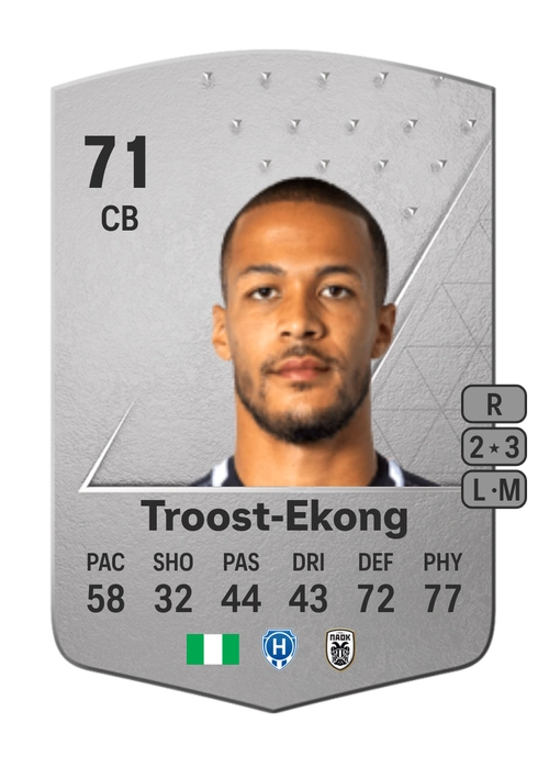 EA FC 24 William Troost-Ekong 71