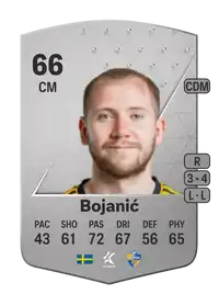 Darijan Bojanić Common 66 Overall Rating