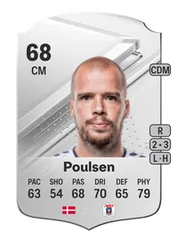 Nicolai Poulsen Rare 68 Overall Rating