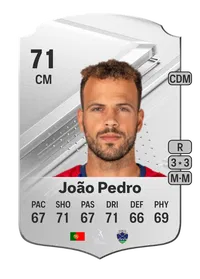 João Pedro Rare 71 Overall Rating