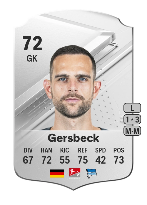 EA FC 24 Marius Gersbeck 72