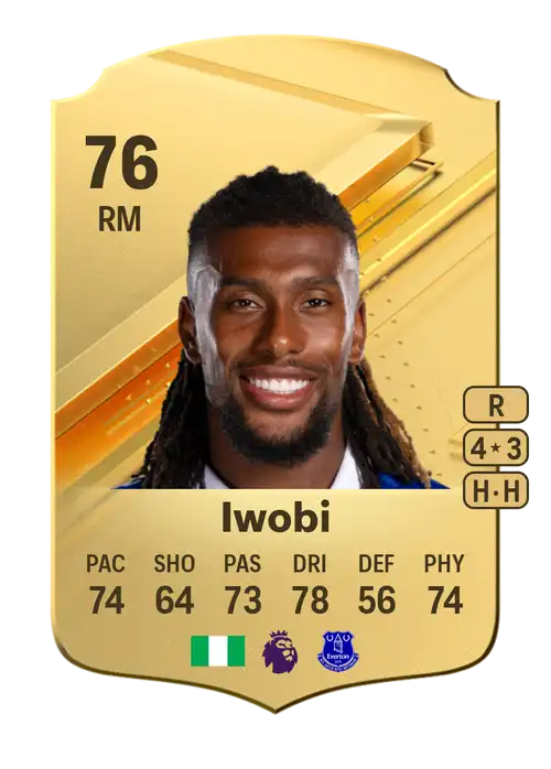 EA FC 24 Alex Iwobi 76