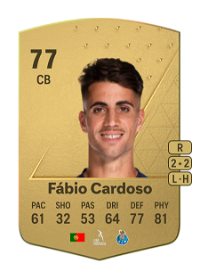 Fábio Cardoso Common 77 Overall Rating