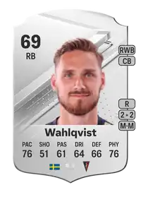 Linus Wahlqvist Rare 69 Overall Rating