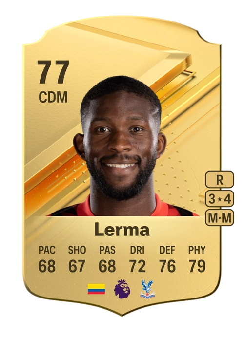 EA FC 24 Jefferson Lerma 77