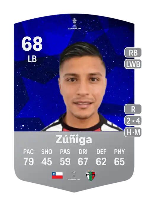 EA FC 24 Dilan Zúñiga 68