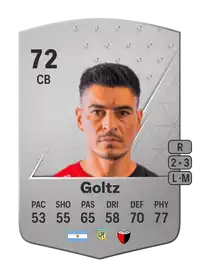 Paolo Goltz Common 72 Overall Rating