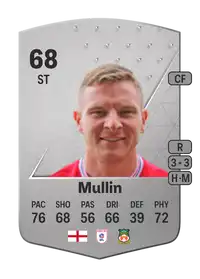 Paul Mullin Common 68 Overall Rating