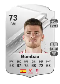 Gumbau Rare 73 Overall Rating