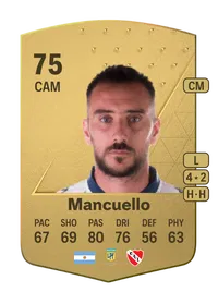 Federico Mancuello Common 75 Overall Rating