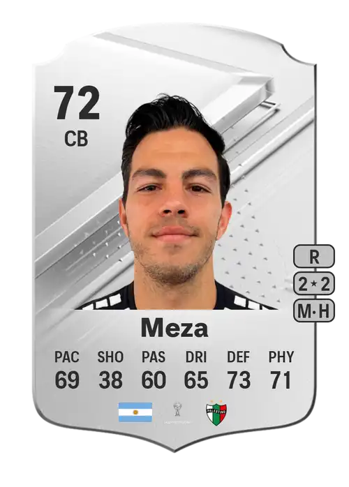 EA FC 24 Fernando Meza 72