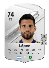 Lisandro López Rare 74 Overall Rating