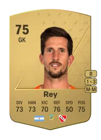 Rodrigo Rey Common 75 Overall Rating