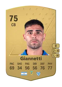 Lautaro Giannetti Common 75 Overall Rating