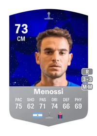 Lucas Menossi CONMEBOL Sudamericana 73 Overall Rating