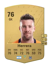 Guido Herrera Common 76 Overall Rating