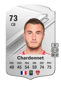 Brendan Chardonnet Rare 73 Overall Rating