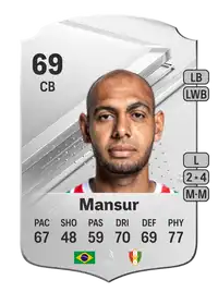 Mansur Rare 69 Overall Rating