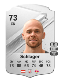 Alexander Schlager Rare 73 Overall Rating