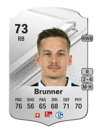 Cédric Brunner Rare 73 Overall Rating