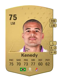 Kenedy Common 75 Overall Rating