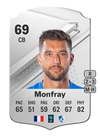 Adrien Monfray Rare 69 Overall Rating