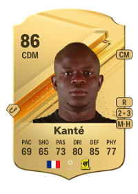 N'Golo Kanté Rare 86 Overall Rating