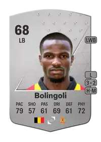 Boli Bolingoli Common 68 Overall Rating