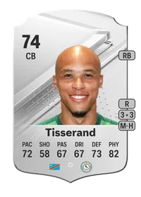 Marcel Tisserand Rare 74 Overall Rating