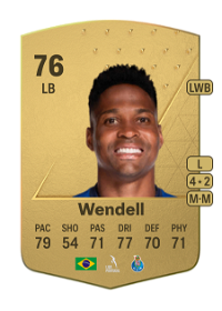 Wendell Common 76 Overall Rating