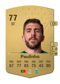 Paulinho Common 77 Overall Rating