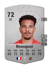 Jean-David Beauguel Common 72 Overall Rating