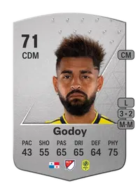 Aníbal Godoy Common 71 Overall Rating