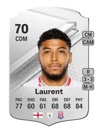 Josh Laurent Rare 70 Overall Rating