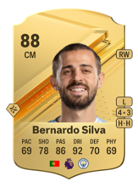 Bernardo Silva Rare 88 Overall Rating