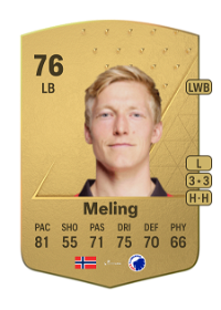 Birger Meling Common 76 Overall Rating