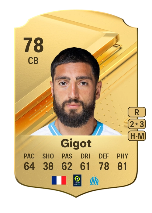 EA FC 24 Samuel Gigot 78