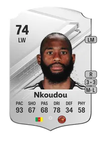 Georges-Kévin Nkoudou Rare 74 Overall Rating