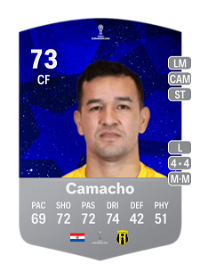 Néstor Camacho CONMEBOL Sudamericana 73 Overall Rating