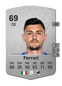 Alex Ferrari Common 69 Overall Rating