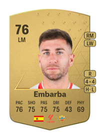 Embarba Common 76 Overall Rating