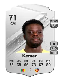 Olivier Kemen Rare 71 Overall Rating